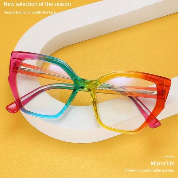 Rainbow glasses - Picture 3 of 5